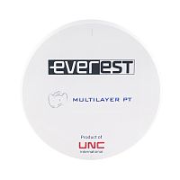 Диск циркониевый Everest Multilayer PT, размер 95х22мм, цвет A3.5, многослойный