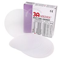 Пластины для капп мягкие EV Gasket Bleaching 060, круглые, 1,5 мм.