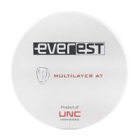 Диск циркониевый Everest Multilayer AT, размер 95х22 мм, цвет A1, многослойный