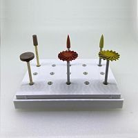 Набор вращающихся инструментов для полировки дисиликата лития, 6 предметов в боксе. SIGEMA (Китай)